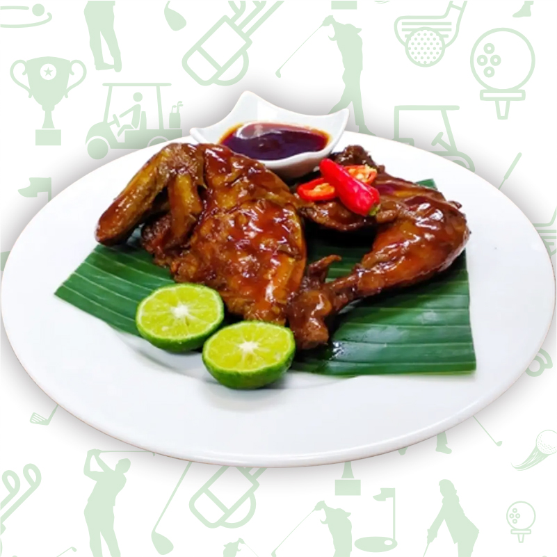 Ayam Bakar - Fun Golf & Cafe, Golf Jababeka, Golf Lippo Cikarang, Belajar Golf, Simulator Golf