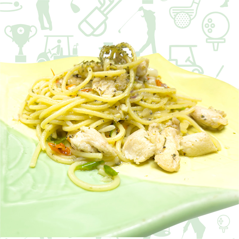 Spaghetti Java - Fun Golf & Cafe, Golf Jababeka, Golf Lippo Cikarang, Belajar Golf, Simulator Golf